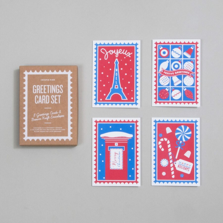 Christmas Card Set by Crispin Finn