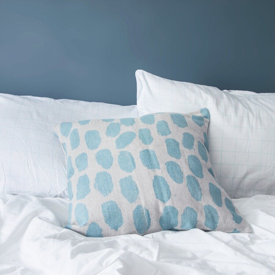 Fine Little Day Cushion | Linen Dot Cushion