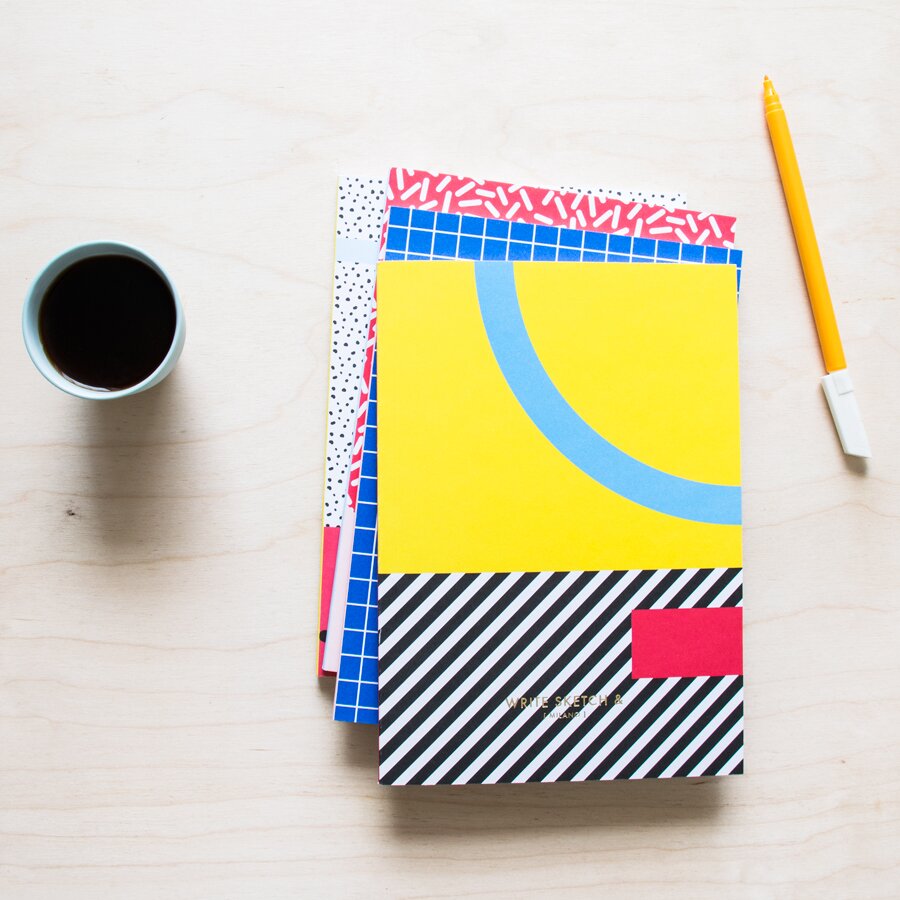 Write Sketch And Super Joy Notebook